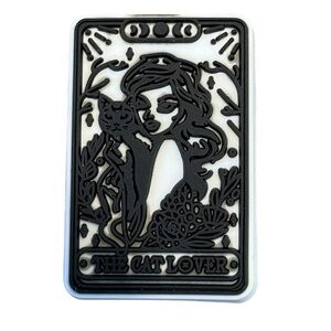 The Cat Lover Tarot Card Croc Charm